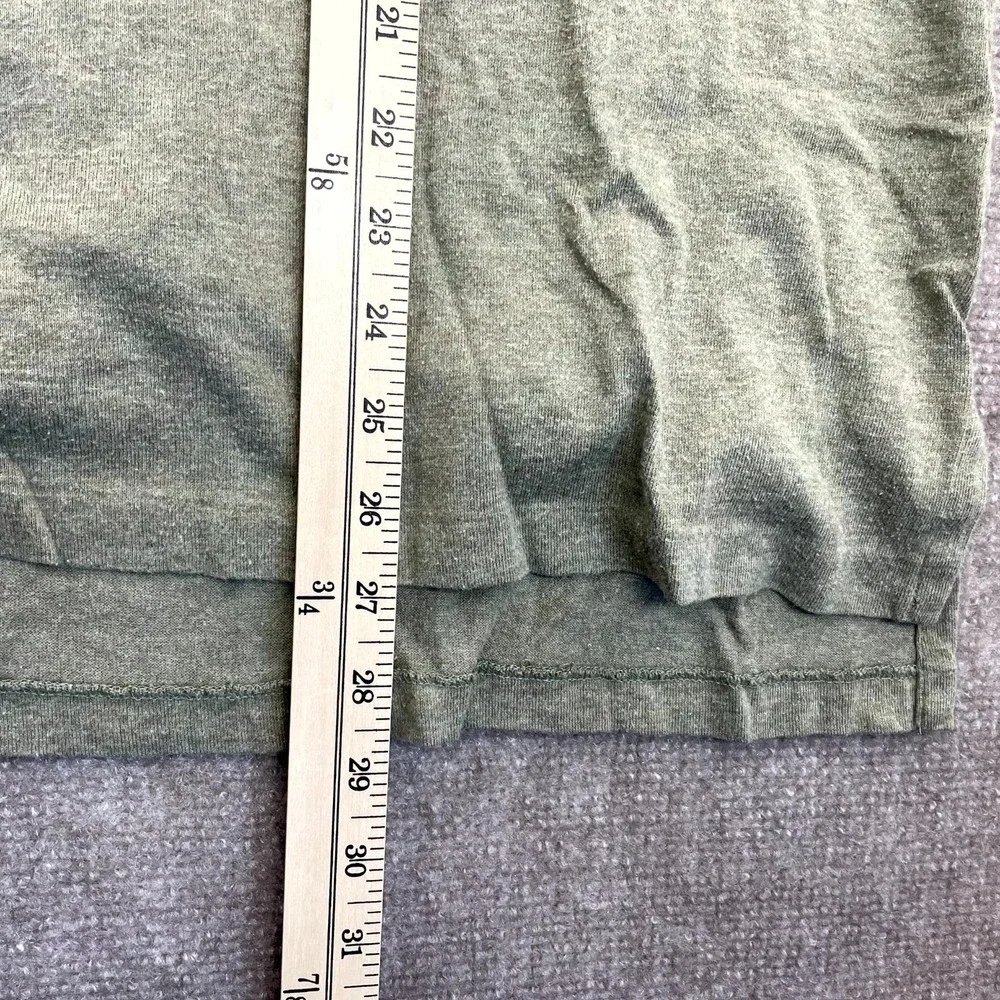Polo By Ralph Lauren Polo Shirt Mens XL Olive Performance Collared High Low Slit
